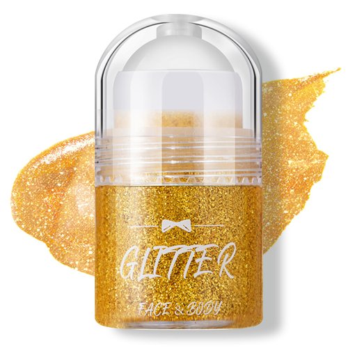 Holographic Body Glitter Gel for Body Face Hair, Chameleon Glitter Gel for Festival Party, Chunky Mermaid Body Shimmer Glitter -08
