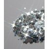 Platinum Biodegradable Chunky Glitter // Karizma Beauty Silver Bio Glitter Eco Glitter Face Glitter Festival Chunky 10g