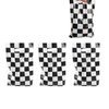 LYST 50 PCS Black and White Checkered Racecar Gift Bags Birthday Party Supplies for Kids Race Car Theme Party Gift Bags