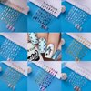 8 Sheets Beach Nail Art Stickers Decals 3D Self-Adhesive Laser Mermaid Jellyfish Design Nail Decals Shell Whale Mermaid Summer Ocean Shark Tropical Nail Supplies for Women Manicure Accessories