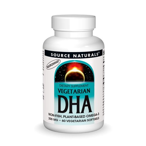 Source Naturals DHA - Neuromins, Non-Fish, Plant-Based Omega-3-60 Vegetarian Softgels