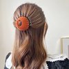 Aweoisa 7PCS Women's Hair Accessories, Bird Nest Magic Hair Clip with Hair Bun Clips