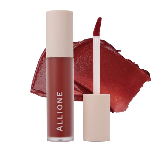 Allione Mellow Velvet Tint Moisturizing Smooth Soft Matte Liquid Lipstick Longwear Lightweight Weightless High Pigment Ink, She's Loaded