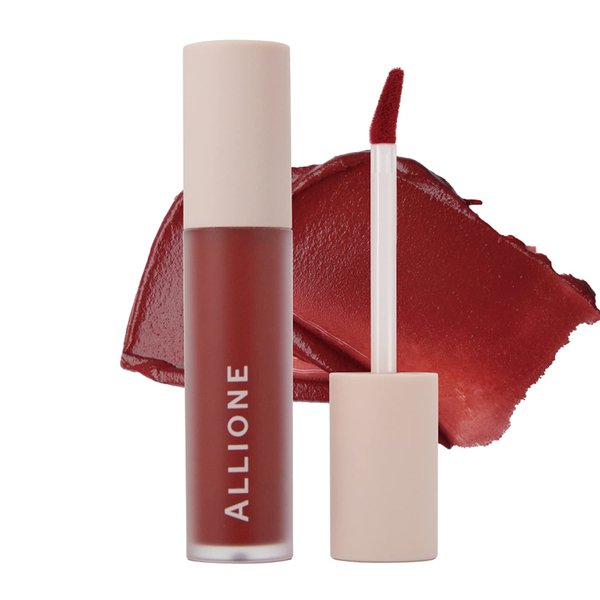 Allione Mellow Velvet Tint Moisturizing Smooth Soft Matte Liquid Lipstick Longwear Lightweight Weightless High Pigment Ink, She's Loaded