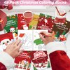 48 Pack Christmas Coloring Books for Kids Girls Boys, Xmas Holiday Party Favors Gifts Bulk Coloring Books, Xmas Stockings Goodie Bags Stuffer Filler Fun Holiday Party Supplies
