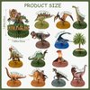 Aoriher 14 Pcs Dinosaur Honeycomb Centerpieces Dinosaur Birthday Party Decorations Dino Volcano Theme Party Table Toppers Jurassic Themed Party Supplies for Kids Girls Boys Baby Shower Party Decor