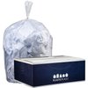 Plasticplace 4 Gallon Trash Bags │ 6 Microns │ Clear Garbage Can High Density Liners │ 17" x 18" (100 Count)