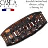 Camila Paris CP1562 French Hair Clip for Women Thick Hair for Long Curly Wavy Hair, Girls Hair Claw Clips Jaw, Durable Styling Big Claw Clip for Thick Hair, Strong Hold No Slip Grip, Made in France