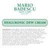 Mario Badescu Oil Free Hyaluronic Dew Cream | Hydrating Face Cream Formulated with Squalane for a Dewy Glow | 1.5 Oz