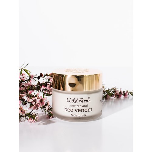 Wild Ferns New Zealand Bee Venom Moisturiser with Manuka Honey 80+, 99% Natural, 100 grams