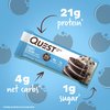 Quest Nutrition Cookies & Cream Protein Bars, 21g Protein, 1g Sugar, 4g Net Carb, Gluten Free, Keto Friendly, 12 Count