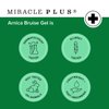 Miracle Plus Natural Arnica Bruise Body Gel | Arnica Montana Lotion For Thin Skin Bruising And Swelling After Surgery | Extra Strength Vitamin K Cream | Skin Care Arnica Ointment For Bruises, 4 Oz