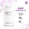 Supersmart - Acetyl L Carnitine Arginate 1000 mg Per Day - Amino Acids - Popular Brain Supplement | Non-GMO & Gluten Free - 120 Vegetarian Capsules