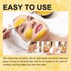 Gold Foil Peel-Off Mask, 98.4 Gold Foil Peel-Off Facial Mask, Peel-Off Anti-Wrinkle Face Mask, Anti-Wrinkle, Moisturises Deep Cleansing, Reduces Fine Lines, for All Skin Types (2 PCS)