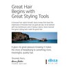 Ibiza Hair Professional Boar Hair Round Brush (H4, 65mm) Hybrid Uniform Boar/Nylon Bristles & Hardwood Handle, Create Beachy Waves & Curls, For Course or Frizzy Hair, Add Texture & Shine