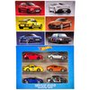 Hot Wheels European Car Culture Multipack - 6 Toy Cars in 1:64 Scale Tribute to The European Automotive Industry, Gift for Children from 3 Years and Collectors, HLK51