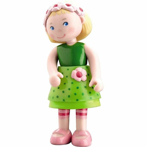 HABA Little Friends Mali - 4" Dollhouse Toy Figure with Blonde Hair & Headband