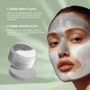 WNP Duo Cleansing Clay Mask Deep Cleansing Pores T-Zone & U-Zone Glass Skin Face Mask Skincare Comfort 3.53Oz