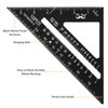 Mr. Pen- Rafter Square, Metal Square, 7 Inch, Carpenters Square, Square Tool, Metal Square Ruler, Carpentry Squares, Woodworking Square, Square Angle Tool, Aluminum Rafter Square, Carpenter Square