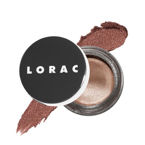 LORAC Lux Diamond Crème Eye Shadow | Metallic Shimmer Eyeshadow Powder | Cashmere Silver