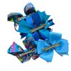 4 Piece Blue Dog Cartoon Inspired Hair Bow Set/Birthday and Cosplay Bows by Inspired Bows