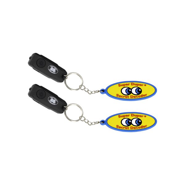 Super Duper Secret Decoders (2 Pack) | Includes USB Charger | Education Learning Resource for Children