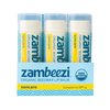 ZAMBEEZI Organic, Fair Trade Beeswax Lip Balm - Suncare 3 Pack - Mineral Based Zinc Oxide Sun Protection - Ethically Sourced