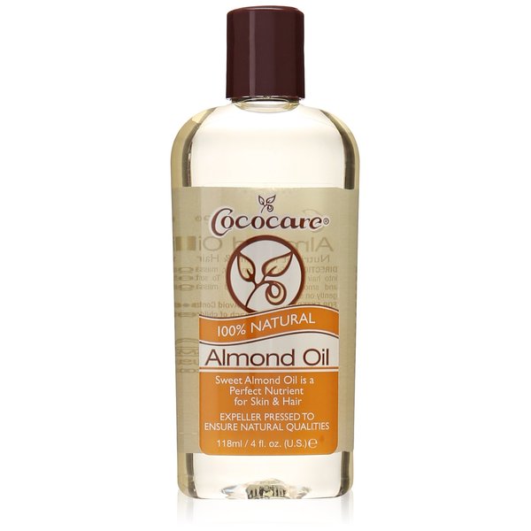 Cococare Natural Oil, Almond, 4 Ounce