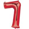 The Descendants The Rise of Red 7th Birthday Party Supplies Balloon Bouquet Decorations - Red 7