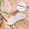 FSwsawX Stainless Steel Gua Sha Facial Tools, Face Comb & Massager Metal Gua sha Tool for Blood Circulation & Lymphatic Drainage, Body and Face Gua Sha Stone for Tighten Skin