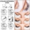 COCO Honey Lash Eyelash Extensions, Classic CC Curl [0.15mm], Faux Mink Individual Lash Extensions (Length: 9mm)