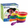 Learning Resources Jumbo Magnifiers - 6 Pieces, Ages 3+ Toddler Learning Toys, Exploration Toys for Kids, Magnifiers for Kids,Back to School Supplies, Teacher Supplies