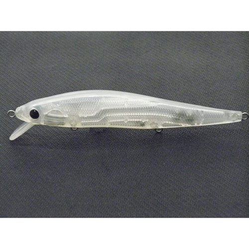 wLure 10 Blank Unpainted Minnow Crankbait Topwater Lipless Jerkbait Fishing Lures (UPM589P10)