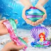 Mermaid Slime Kit for Girls, Mini Dreamy Slime Making Kit for Kids 6-12, Party Favors for Childrens