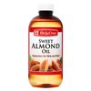 De La Cruz Sweet Almond Oil - Expeller Pressed Almond Oil for Skin and Hair 8 FL. OZ. (236 mL)