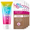 hello Kids Unicorn Sparkle Fluoride Toothpaste with Natural Bubble Gum Flavor, Vegan, SLS & Gluten Free, 4.2 oz, 4 Count