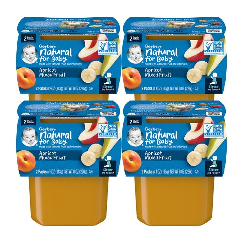Gerber Baby Food, 2nd Foods (Apricot Mixed Fruit)