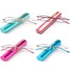 Newbee Fashion -4 Pack Compact Reading Glasses in Aluminum Case Spring Hinged Metal Reading Glasses in Tube Portable Light Weight Reading Glasses 1.50