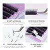 ANNAFRIS Eyelash Extensions Individual Lashes Wool Curl Eyelashes Classic Eyelash Extension Professional (0.07 9-13mm)