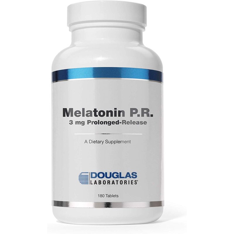 Douglas Laboratories Melatonin Prolonged Release - 3 mg Melatonin - Sleep Support Supplement - Fo...