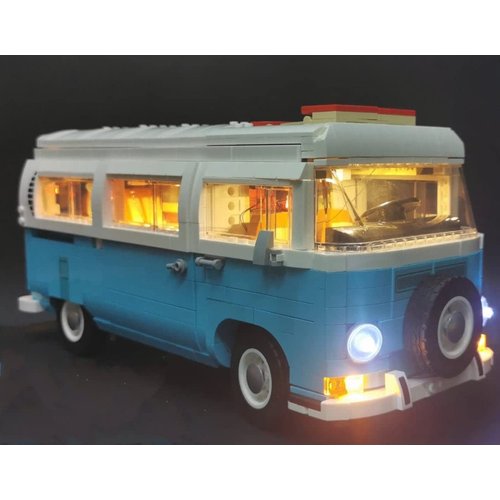 Shining Blocks LED Lighting Kit for Lego 10279 Creator Expert Volkswagen T2 Camper Van