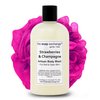The Soap Exchange Body Wash - Strawberries & Champagne Scent - Hand Crafted 12 fl oz / 354 ml Natural Artisan Liquid Soap for Hand, Face & Body, Shower Gel, Cleanse, Moisturize, Protect.