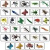 30 Pack Bug Toys Fake Plastic Bugs and Insects for Kids Toddler Halloween Birthday Party Favors Easter Valentines Basket Stuffers Goodie Bag Fillers April Fool's Day Prank Gifts Fake Bugs Toys