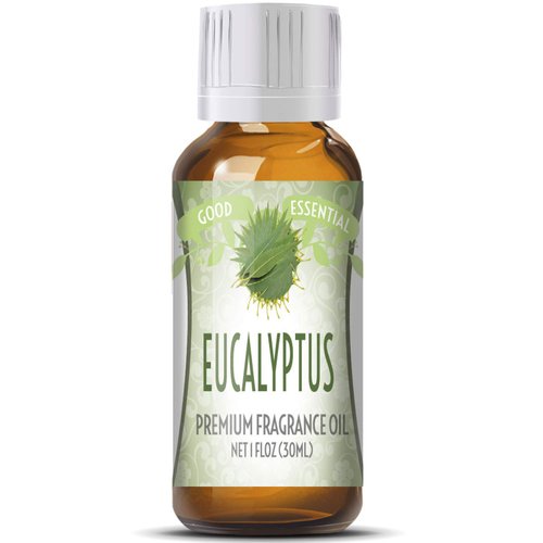 Good Essential - Professional Eucalyptus Fragrance Oil 30ml for Diffuser, Soaps, Lotions, Perfume 1 fl oz - Eucalyptus Fragrance Oil for Candle Making - Diffuser Oils Scents - Aromatherapy Oils