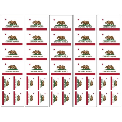 40 Tattoos: California Republic State Flag, Party Favors