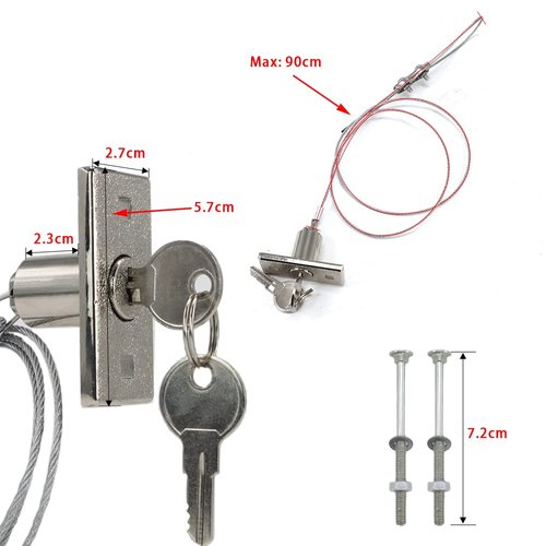 scottchen PRO Universal Garage Door Opener Emergency Garage Door Disconnect Release Lock Kit