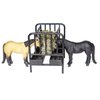 Little Buster Toys Pasture Horse Feeder - Brown