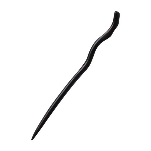 Hair Sticks for Buns 9.0" Ebony Hair Chopsticks for Women Long Hair Simply Wooden Hair Pin sticks (1-Ebony 9")