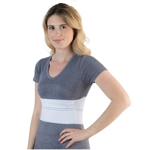 NYOrtho Elastic Rib Support Belt - Torso Compression Rib Brace Treatment Wrap for Natural Healing (Teen/Petite Female - Fits 20"-30" Chest)