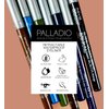 Palladio Retractable Waterproof Eyeliner, Richly Pigmented Color and Creamy, Slip Twist Up Pencil Eye Liner, Smudge Proof Long Lasting Application, All Day Wear, No Sharpener Required, Brownie